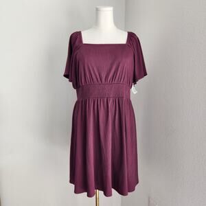 Old Navy Women's Dress in Plum
